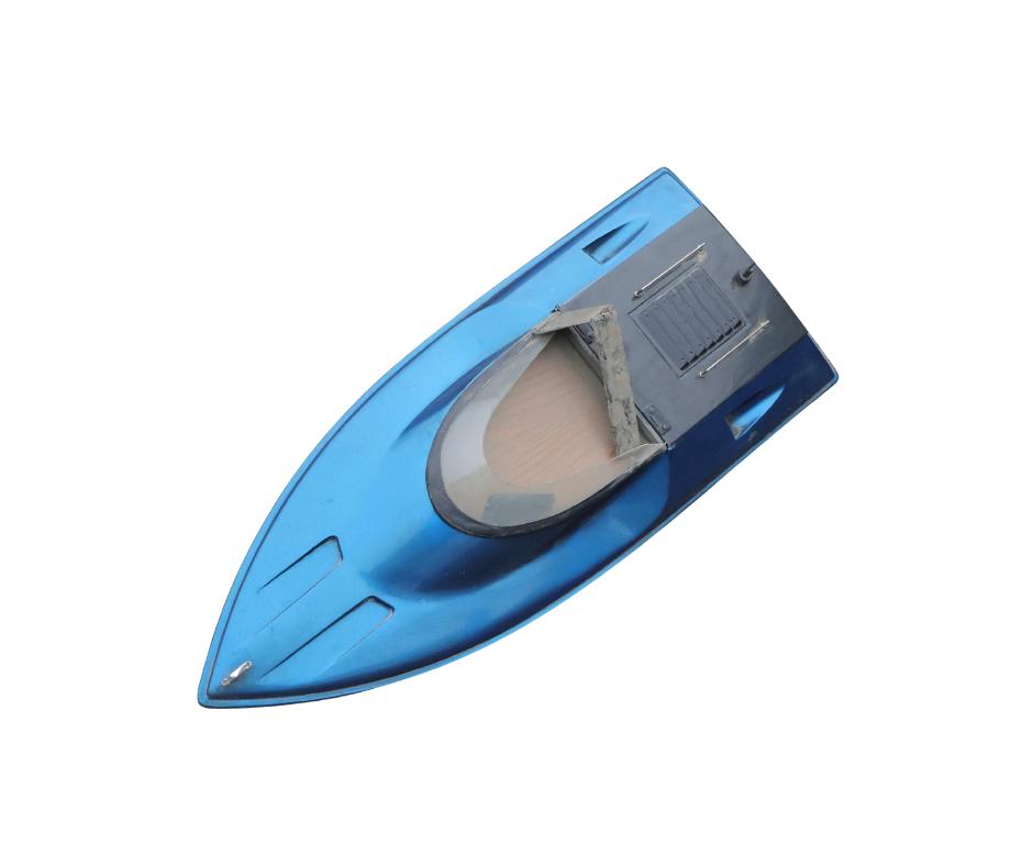 Vintage rc boot 60 cm lang, Hobby en Vrije tijd, Modelbouw | Boten en Schepen, Ophalen of Verzenden, Gebruikt, Groter dan 1:32