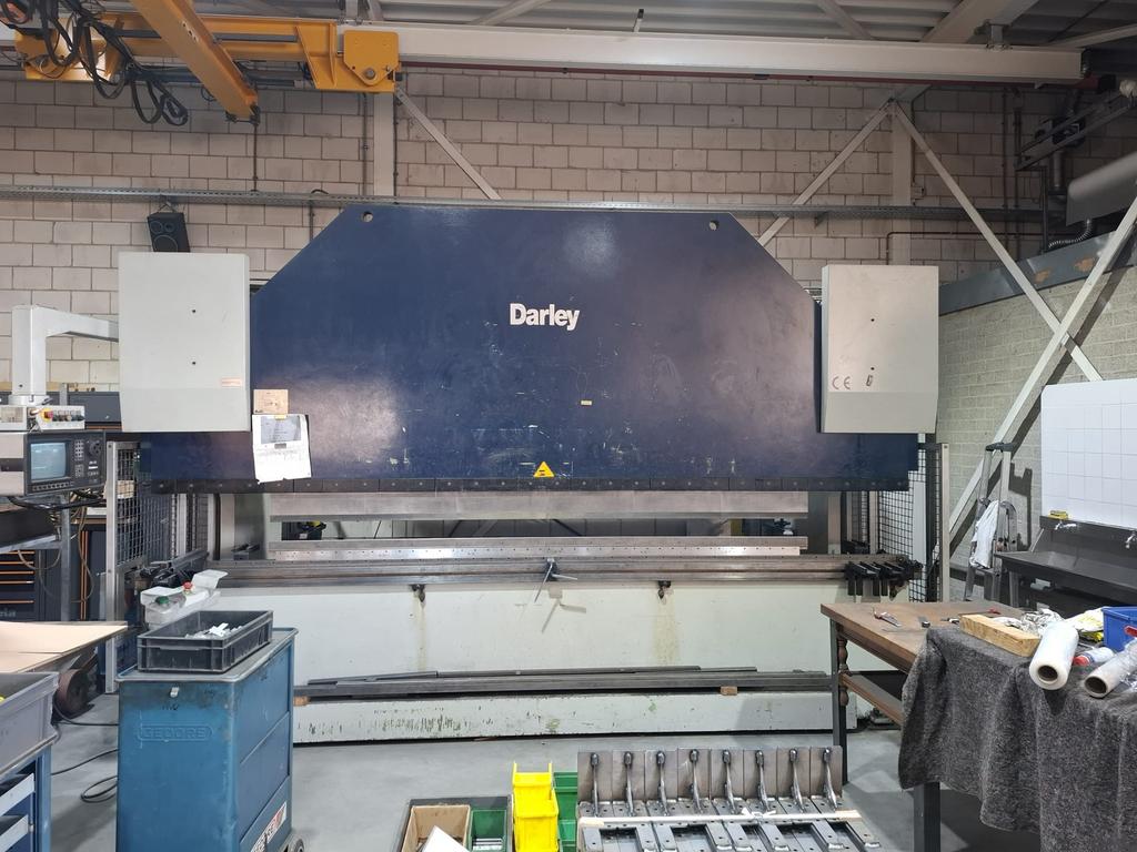 Darley kantbank 4300mm x 150ton, Ophalen, Gebruikt