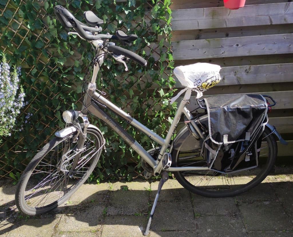 Damesfiets Gazelle Fuente, Ophalen, Gazelle Fuente, Gebruikt, Vering