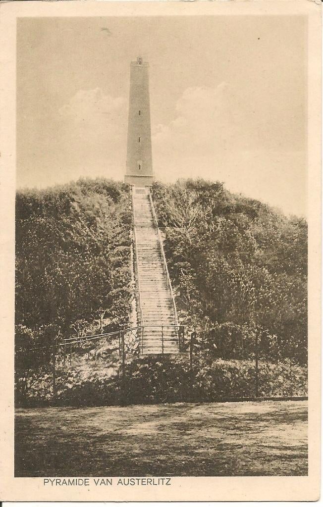 Pyramide van Austerlitz, Verzamelen, Ansichtkaarten | Nederland, Ophalen of Verzenden, 1920 tot 1940, Gelopen, Utrecht