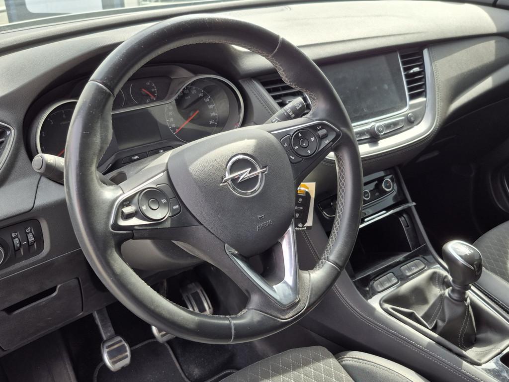 Opel Grandland X BWJ 2020 | 1.2T 131PK Bus Executive | TREKH, Auto's, Voorwielaandrijving, 1199 cc, Leder en Stof, Wit