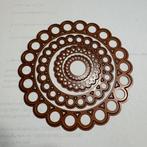 Bruine ronde snijmallen set, Ophalen of Verzenden, Zo goed als nieuw, Overige thema's, Pons of Mal