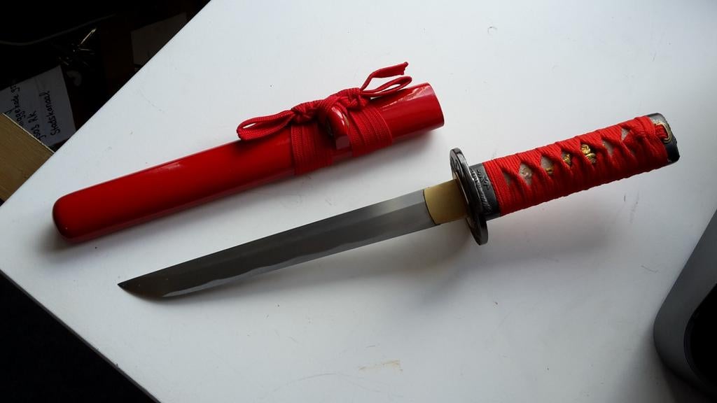 Tanto mes scherp, Verzamelen, Ophalen of Verzenden, Overige soorten, Azië, Mes of Dolk