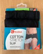 Kruidvat Cotton Stretch Slip - 2 stuks - Zwart, Ophalen of Verzenden, Zwart, Slip