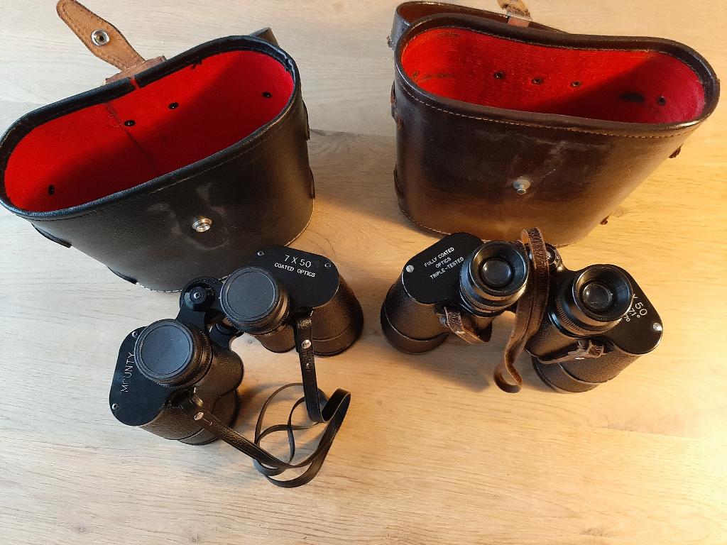 2 verrekijkers., Ophalen, Gebruikt, Overige typen, 20x of meer