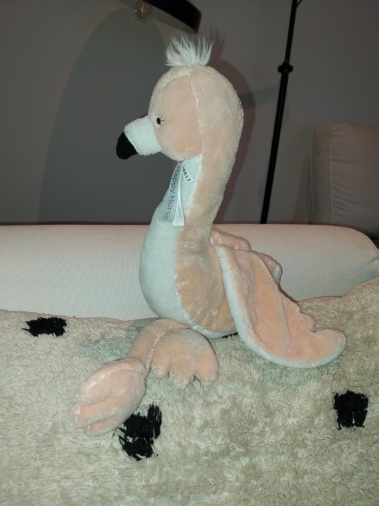 Happy horse flamingo fay, Ophalen of Verzenden, Zo goed als nieuw, Middelgroot (20 tot 80 cm), Meerkleurig