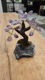 Edelsteenboom op Amethist Basis - 13/8cm, Sieraden, Tassen en Uiterlijk, Edelstenen, Ophalen of Verzenden, Nieuw