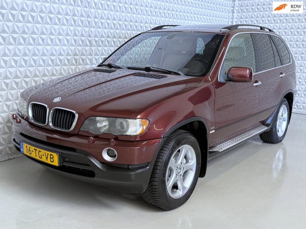 BMW X5 3.0i Executive Automaat / 239.000km (2001), Auto's, Automaat, Gebruikt, Bruin, 138 €/maand