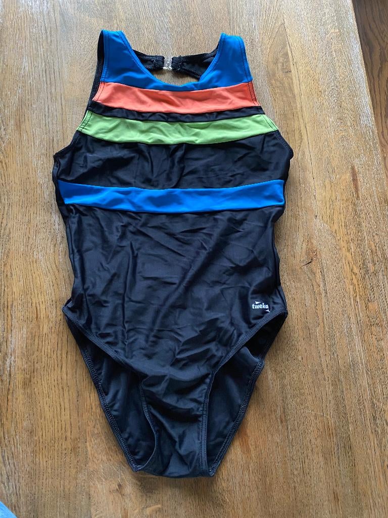 Badpak van Tweka, Zwart, Badpak, Ophalen of Verzenden, Gedragen