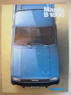 Mazda B1800 Brochure 1981 – Pick-Up, Mazda, Ophalen of Verzenden, Zo goed als nieuw, Mazda