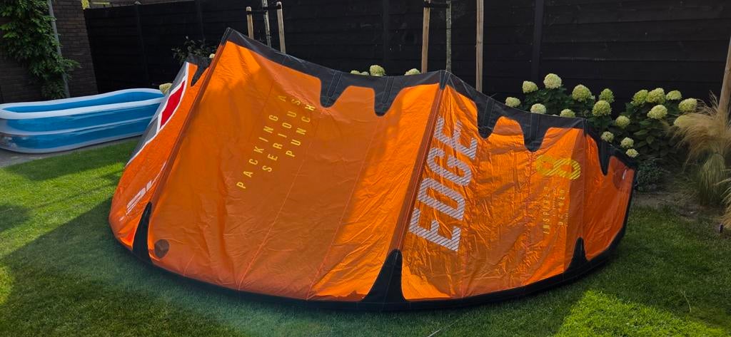 Ozone Edge V11 - 8m, Watersport en Boten, Kitesurfen, Geen board, Ophalen of Verzenden, Gebruikt