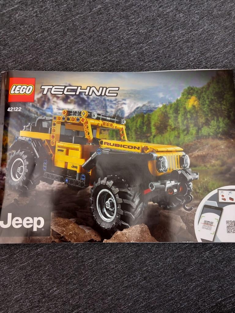 Lego Technic Jeep Wrangler 42122, Lego, Ophalen of Verzenden, Zo goed als nieuw, Technic