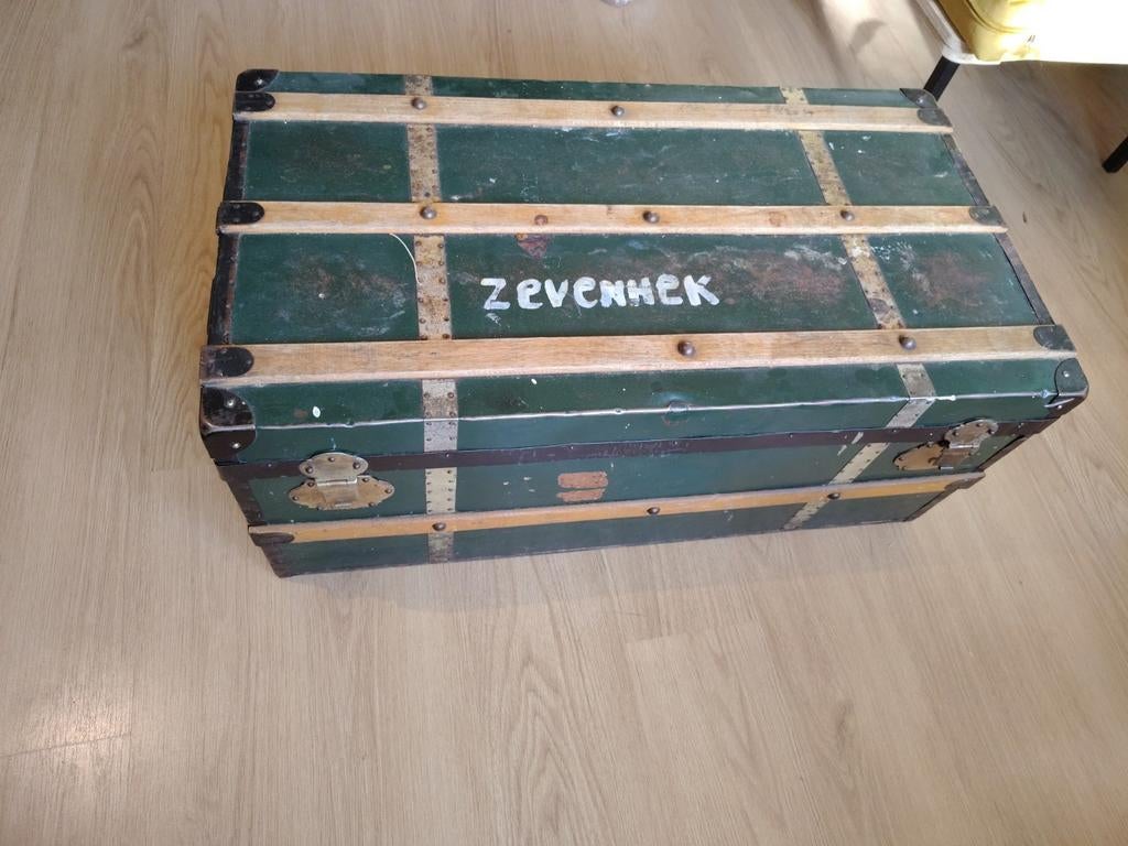 Oude scheepskist, Ophalen of Verzenden, 50 tot 100 cm, Minder dan 50 cm, Minder dan 50 cm