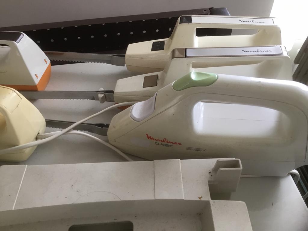 Electrische messen, Ophalen, Gebruikt
