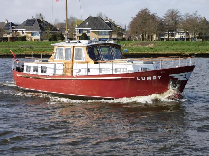 Cammenga 1300 Kotter (bj 1977), Watersport en Boten, Motorboten en Motorjachten, Gebruikt, Staal, 12 meter of meer, Diesel, 50 pk of meer