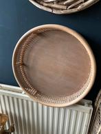 Groot bamboe dienblad, Ophalen, Nieuw, Rond, Hout