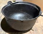 Gietijzeren ketel, Ophalen, Gebruikt