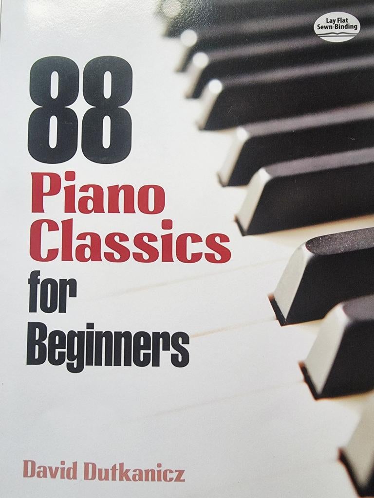 88 Piano Classics for Beginners bladmuziek, Klassiek, Nieuw, Ophalen of Verzenden, Artiest of Componist