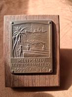 Bronzen plaquette Cornelis Begeer - Koninklijke Begeer 1949, Antiek en Kunst, Ophalen of Verzenden