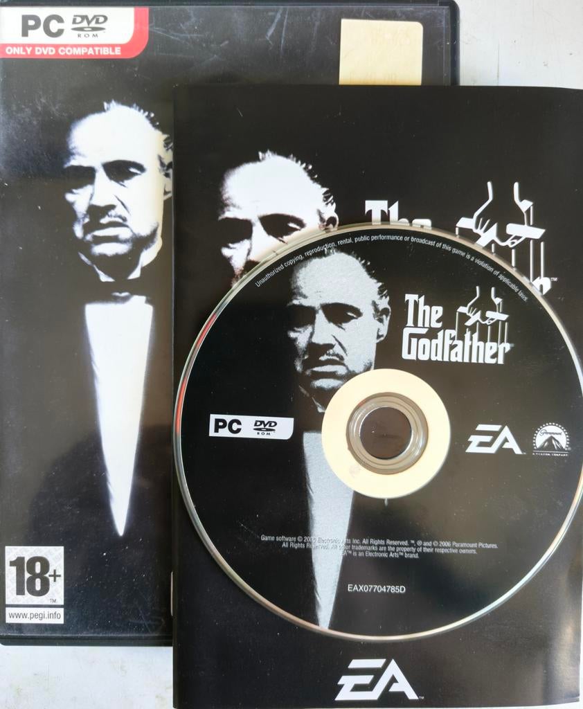 The Godfather PC Game - Compleet met Boekje en Code, Avontuur en Actie, Gebruikt, Vanaf 18 jaar, 1 speler