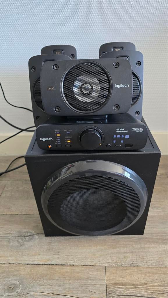 Logitech Z906 speakerset, Ophalen, 120 watt of meer, Overige merken