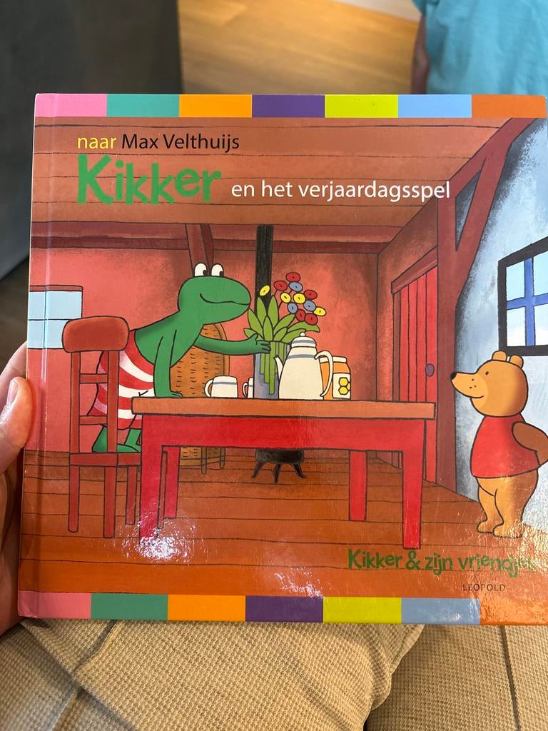Kikker en het verjaardagsspel - Max Velthuijs, Boeken, Ophalen, Fictie algemeen, Jongen of Meisje, Zo goed als nieuw