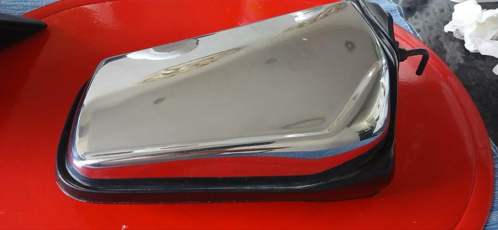 Mercedes SL R107 buitenspiegel links verchroomd., Ophalen of Verzenden