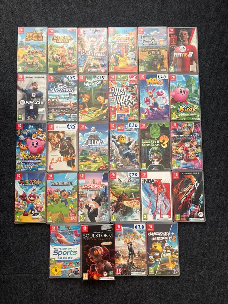 Nintendo switch games / spellen, Spelcomputers en Games, Games | Nintendo Switch, Ophalen of Verzenden