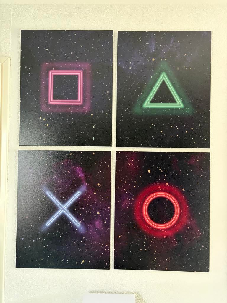 PlayStation Logo wandpanelen 40x50, Gebruikt, Vanaf 18 jaar, Overige genres, 1 speler
