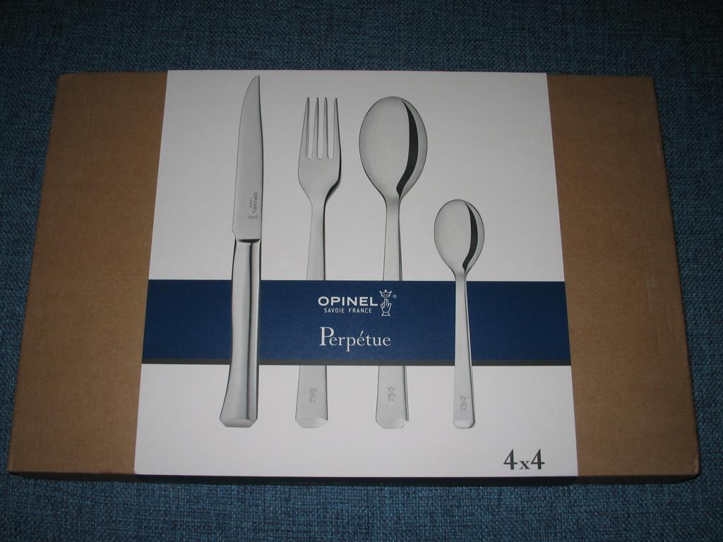 Opinel Pepetue Bestek set nieuw in doos, Ophalen of Verzenden, Nieuw, Rvs of Chroom