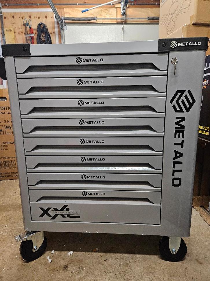 Gereedschapswagen 8 lades met remmenset -NIEUW, Auto diversen, Autogereedschap, Nieuw, Ophalen