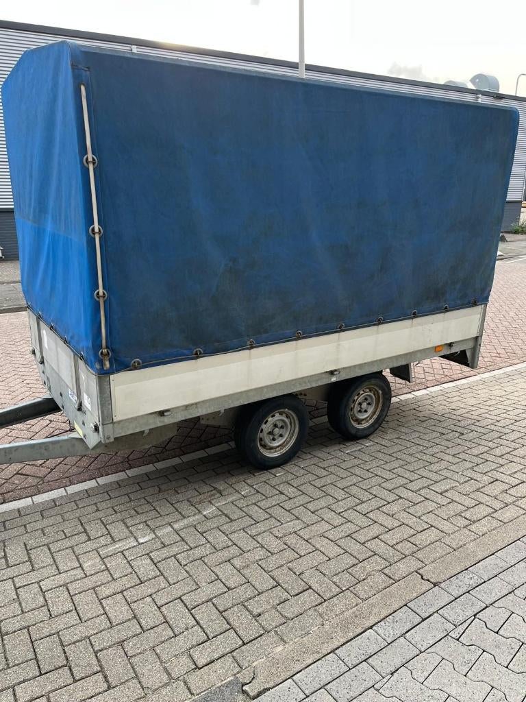 Super huif plateau aanhanger koopje !!!, Ophalen of Verzenden, Zo goed als nieuw