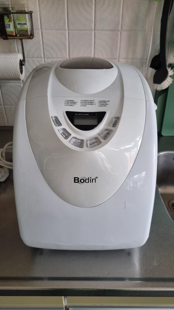 Bodin broodbakmachine, Ophalen of Verzenden, Gebruikt, Met timer, Kijkvenster