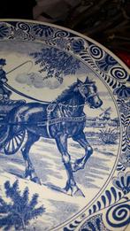 2 grote Delftsblauwe borden, Ophalen of Verzenden
