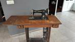 Oude singer naaimachine tafel, Ophalen