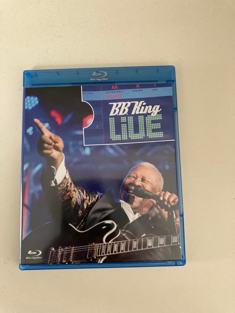 BB King Live Bluray, Ophalen of Verzenden, Zo goed als nieuw, Muziek en Concerten