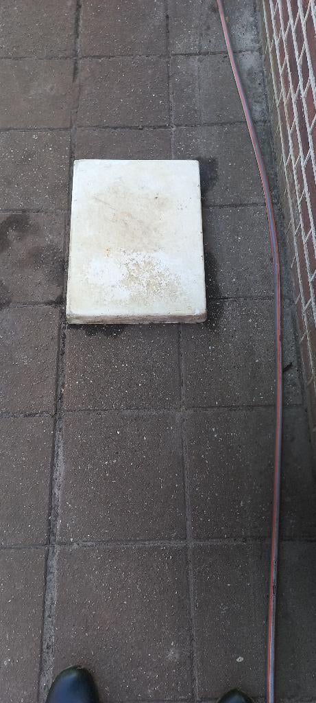 witte tegels, Tuin en Terras, Ophalen, Gebruikt, Overige typen, Minder dan 5 m²