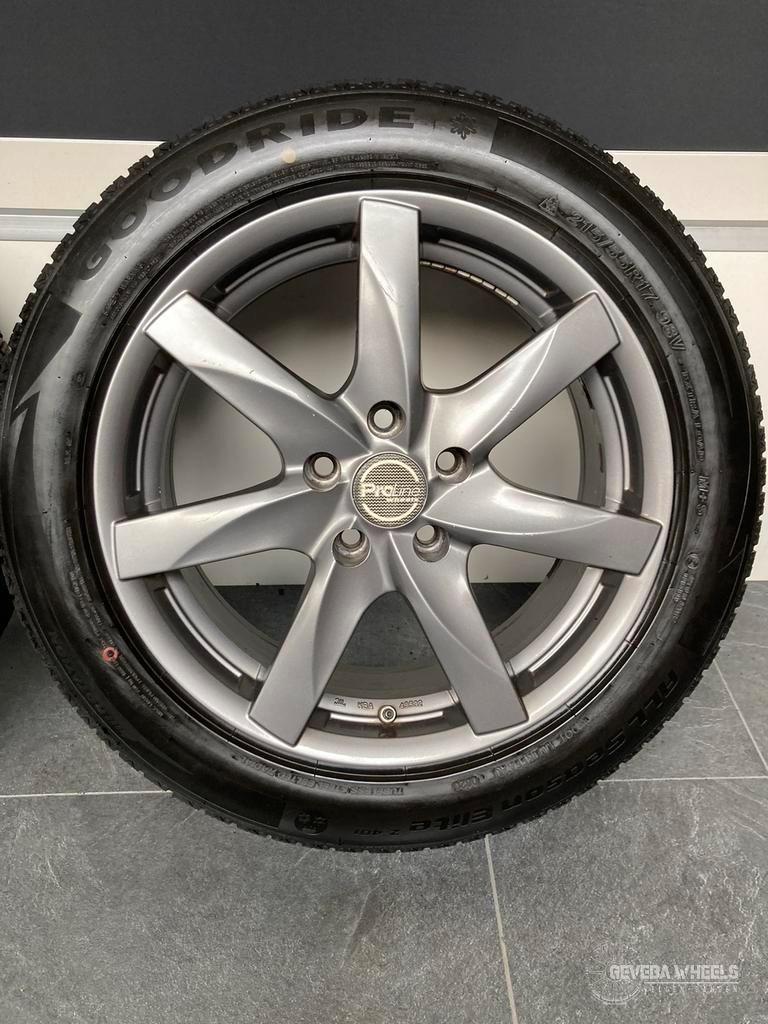17'' Renault Laguna III velgen + allseason banden 5x114.3, Auto-onderdelen, Banden en Velgen, -, -, Banden en Velgen, 17 inch
