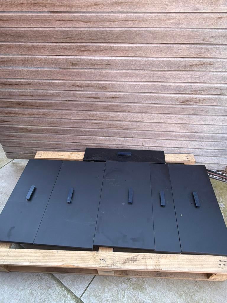 Ikea Abstract 6x ladefront 2 maten kleur wit. Zwart gewrapt., Wit, Minder dan 100 cm, 25 tot 50 cm, 50 tot 100 cm
