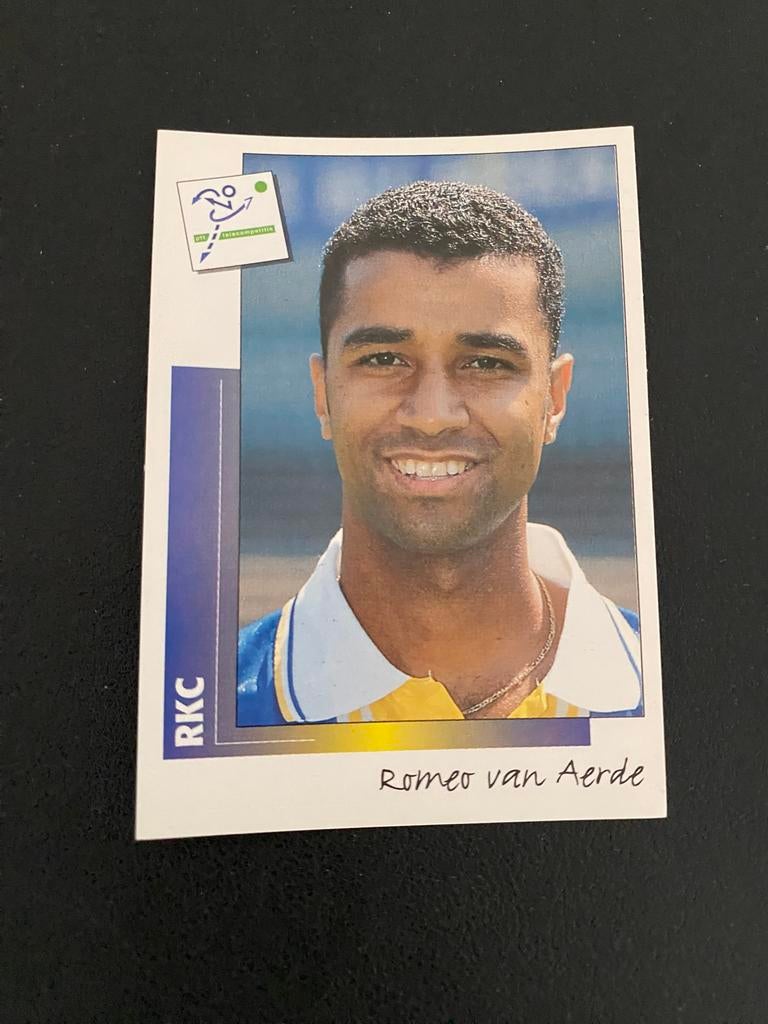 Romeo van Aerde - RKC Waalwijk - Panini Voetbal 96, Verzamelen, Ophalen of Verzenden, Zo goed als nieuw, Overige binnenlandse clubs