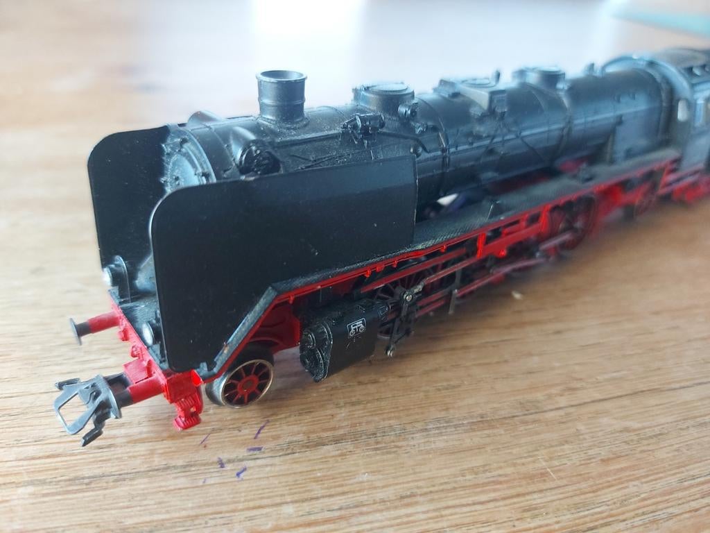 Märklin DB 41 029 stoomloc digitaal artnr 3082 in vvp, Wisselstroom, Locomotief, Ophalen of Verzenden, Zo goed als nieuw