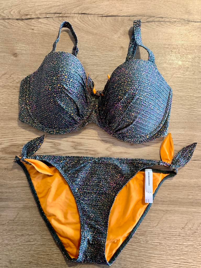 Prima donna 80F voorgevormd bbh slip 40 groen/oranje, Kleding | Dames, Badmode en Zwemkleding, Overige kleuren, Ophalen of Verzenden
