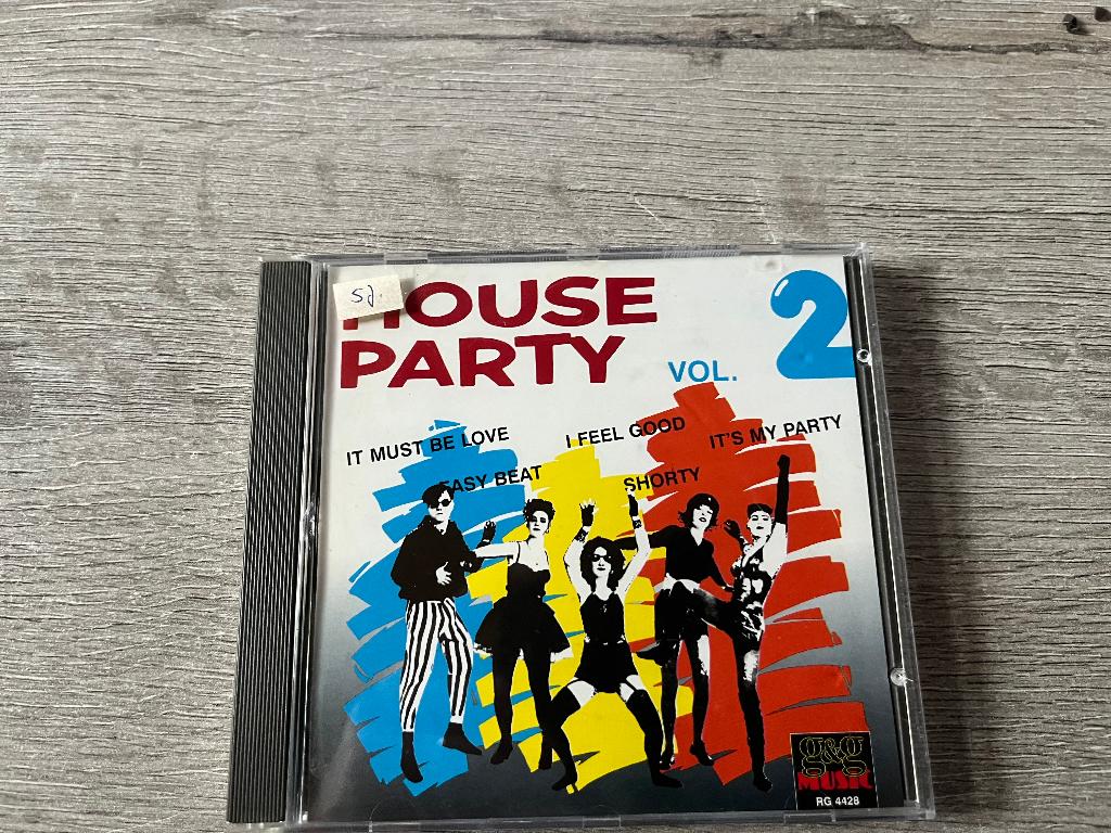 CD House party volume 2, Cd's en Dvd's, Ophalen of Verzenden, Zo goed als nieuw, Techno of Trance