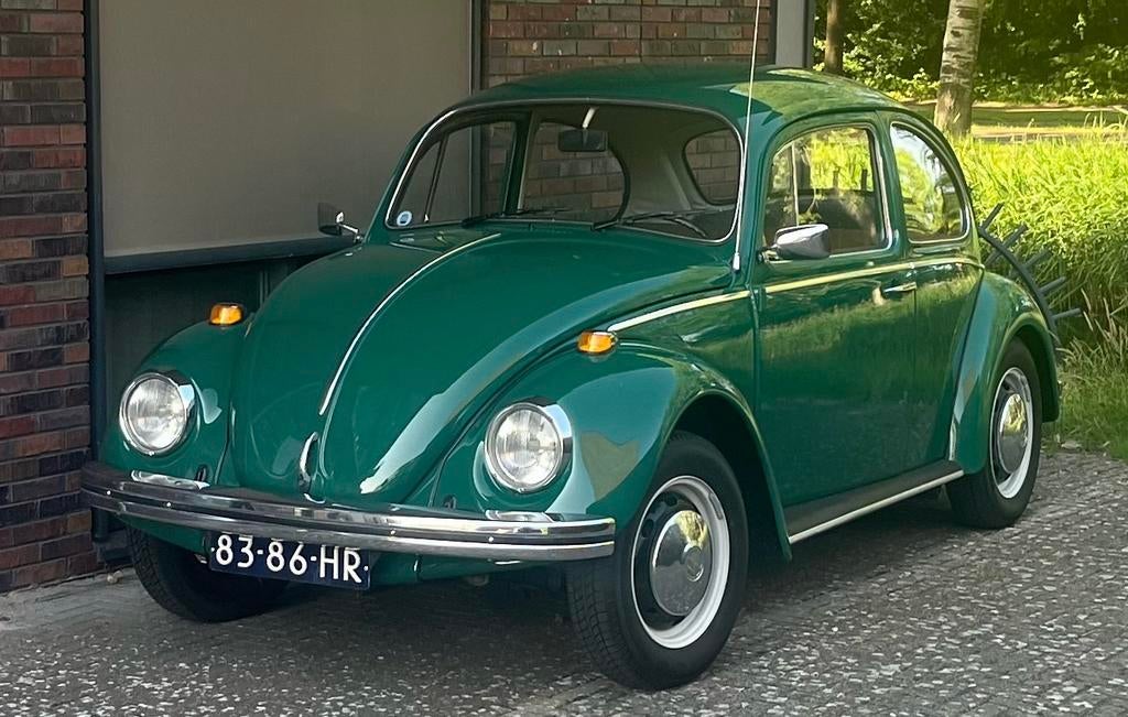 Volkswagen 1300 1.3 1969 Groen, Auto's, 4 cilinders, 800 kg, Origineel Nederlands, Handgeschakeld