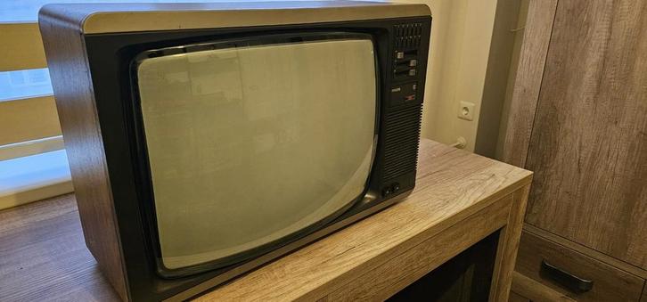 Philips televisie uit jaren 70 begin jaren 80, Audio, Tv en Foto, Vintage Televisies, Zo goed als nieuw, 40 tot 60 cm, Philips