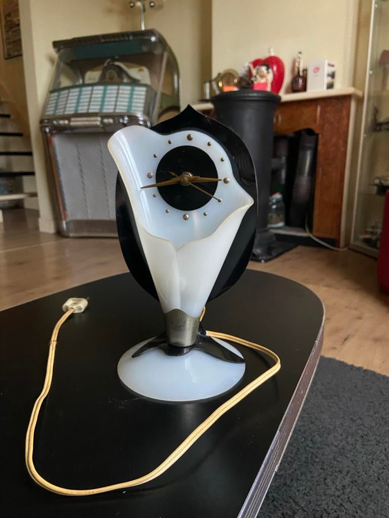 Vintage NUFA kloklamp - Art Deco stijl, Antiek en Kunst, Ophalen of Verzenden