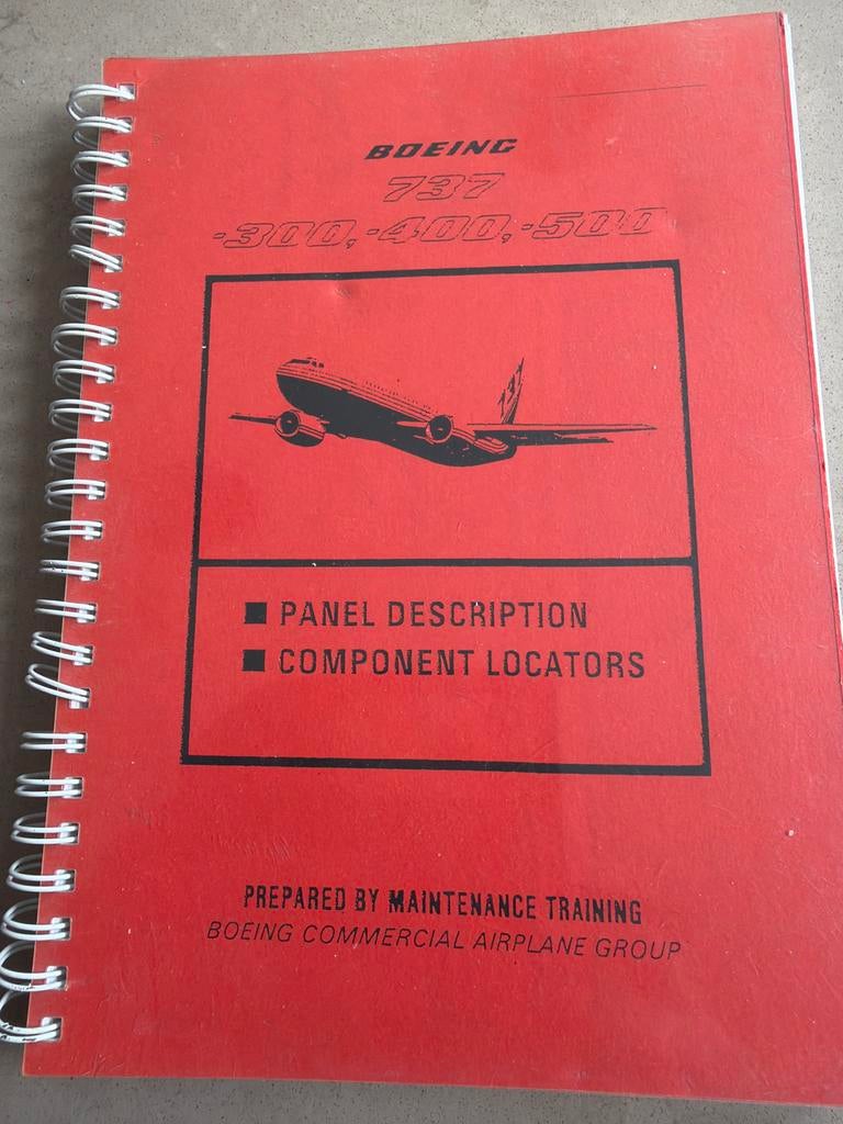 Boeing 737 -300, -400, -500 boek, Ophalen of Verzenden, Zo goed als nieuw, Overige onderwerpen