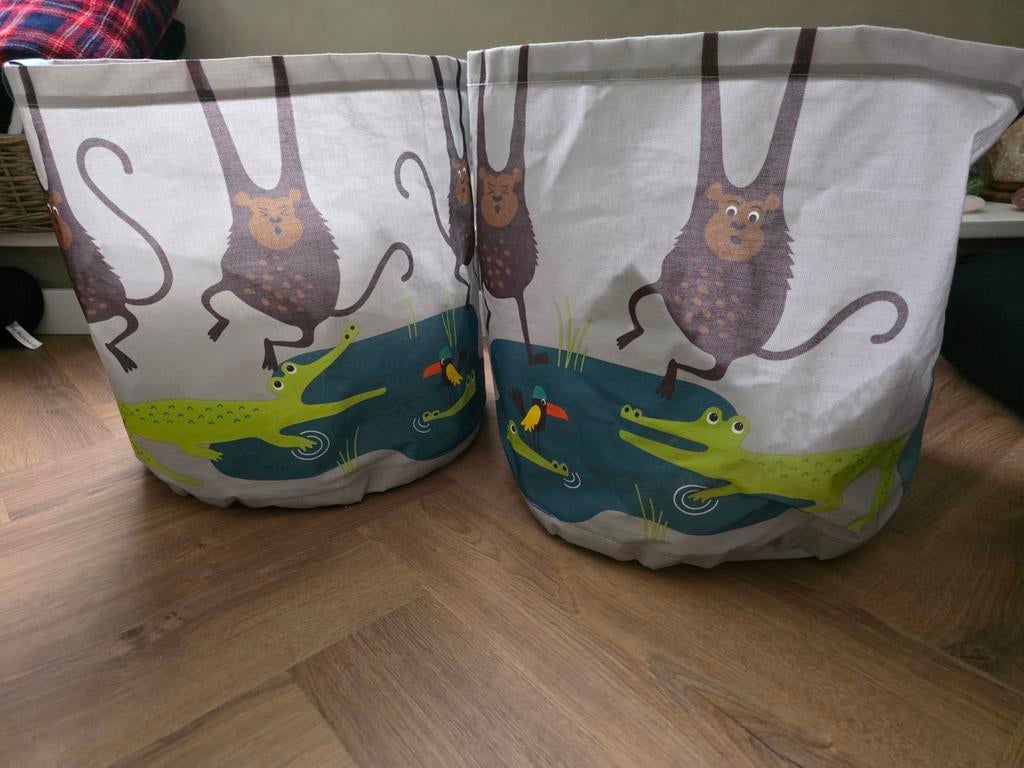 Ikea Djungelskog Opvouwbare Opbergmanden, Huis en Inrichting, Woonaccessoires | Schalen en Manden, Ophalen of Verzenden, Rechthoekig