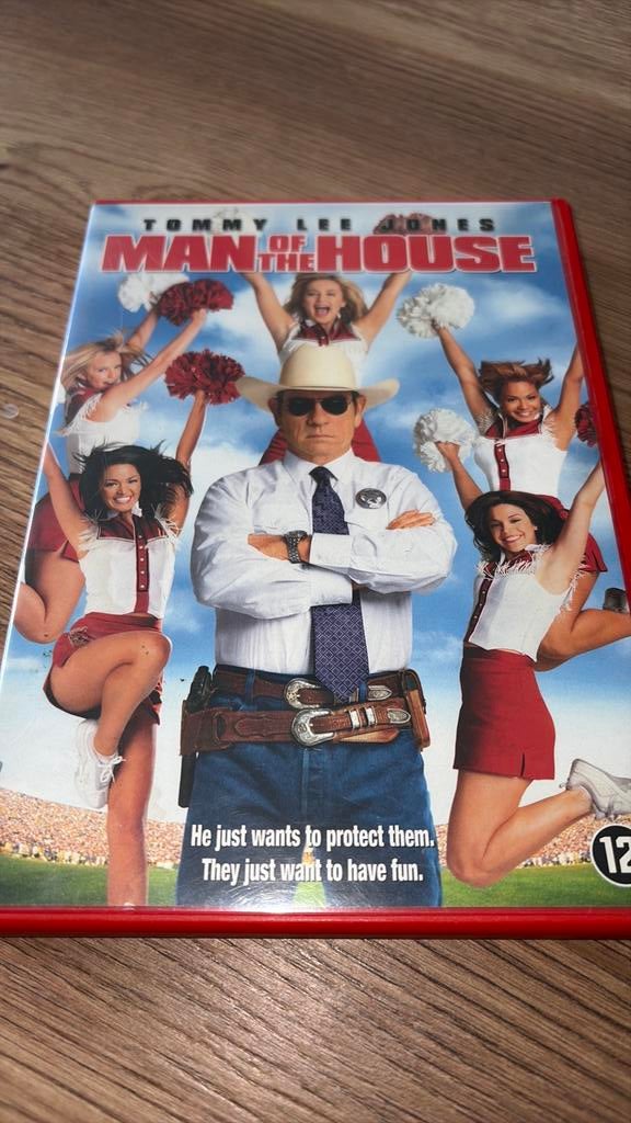 Man of the House met Tommy Lee Jones en Anne Archer., Cd's en Dvd's, Dvd's | Komedie, Zo goed als nieuw, Actiekomedie, Vanaf 16 jaar