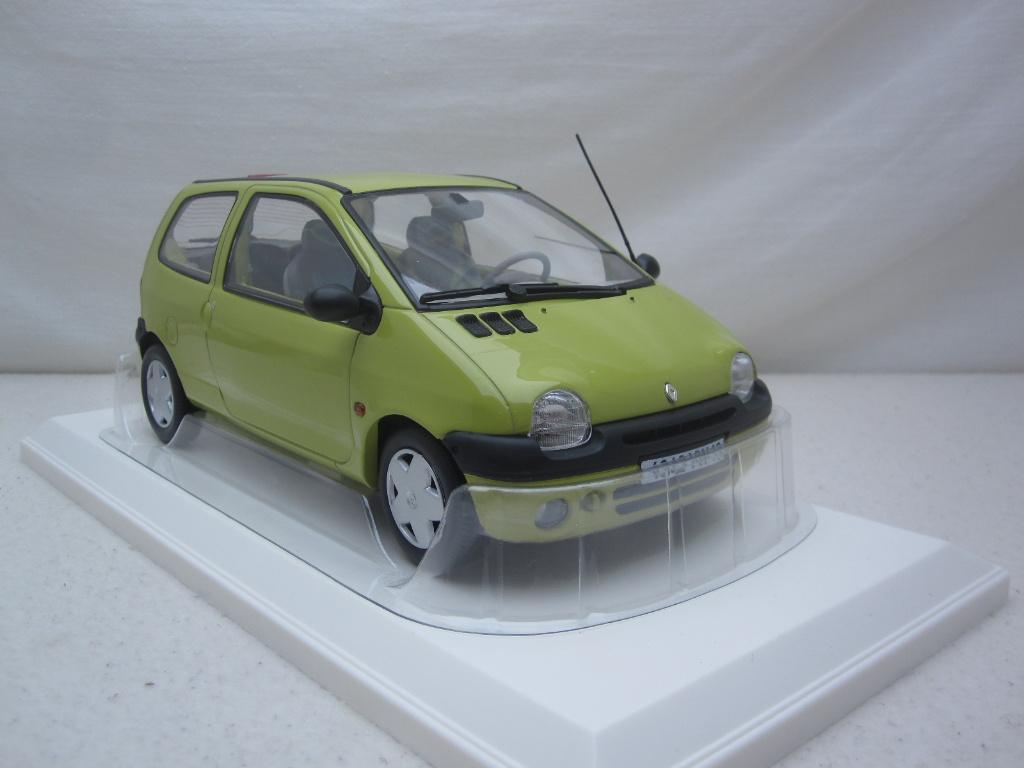 Renault Twingo 1998 Geel-groen  1:18 Norev, Ophalen of Verzenden, Nieuw, Auto, Norev